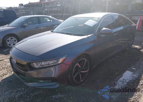 2018 Honda Accord Sport 2.0T from USA, damaged, VIN 1HGCV2F37JA023560